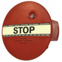 Dispositif de surveillance Dexcon sans pré-alarme surveillance des portes et fenêtres plastique rouge GFS