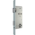 Serrure à mortaise pour porte d'entrée PZW 22/65/92/10mm DIN Droite argenté carré.SSF