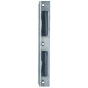 Gâche d'angle, cornière en acier inoxydable, largeur 20 mm, ronde, profondeur 8 mm, DIN gauche / droite SSF
