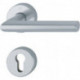 Poignée porte Ams.FS-1400/42H/42HS Alu.F1 D/D TS 40-65mm PZ rd.DIN Gauche/Droite HOPPE