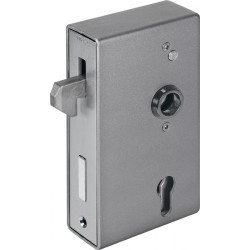 Boîtier de serrure pour portail coulissant 140S DIN G/D Mesure A60xB94xC173mm Dorm 60mm AMF