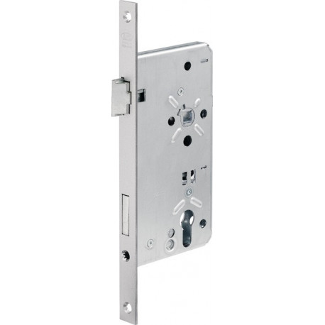 Serrure à mortaise pour porte d'entrée 0024 PZW 22/60/92/10mm DIN Gauche argenté carré.BKS
