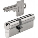 Cylindre serrure double PZ 8812 40/65mm Fonction d'urgence et de danger des deux côtés Nbre 3 touches différentes.BKS