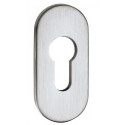 Rosace porte 0811/9003 Alu.F1 -9mm PZ ov.EDI