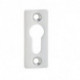 Rosace porte 1319/0003 Alu.F1 -5,5mm PZ Rect.EDI