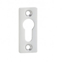Rosace porte 1319/0003 Alu.F1 -5,5mm PZ Rect.EDI
