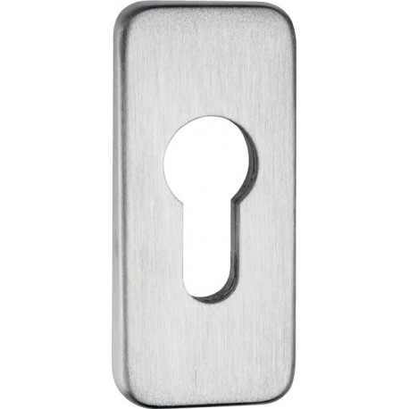 Rosace porte 0812/9003 Alu.F1 -9mm PZ Rect.EDI