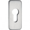 Rosace porte 0812/9003 Alu.F1 -9mm PZ Rect.EDI