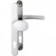 Poignée porte Tôkyô 76G/3346/1710RH Alu.F9016 PZ pour porte 57-62mm HOPPE