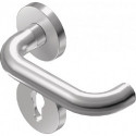 Poignée porte Rondo H1.0 VA EST carré.8mm BKS