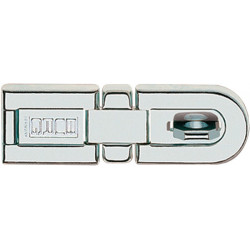 Œillet pour verrou L.165mm B.49mm Oeillet-D.14mm Acier zingué (Par 5)