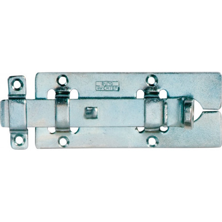 Boulon de verrouillage L.80mm B.34mm acier zingué. (Par 10)