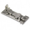 Verrou L.80mm B.32,5mm Inox Oeillet-D. 8mm (Par 10)
