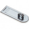 Œillet pour verrou L.100mm B.39mm Oeillet-D.10mm acier