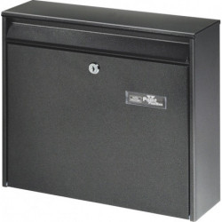 Boite aux lettres Mail 5877 W H.322mm B.362mm T.100mm Acier blanc DIN C4