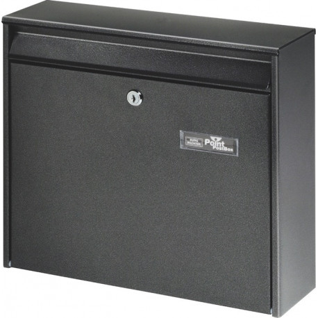 Boite aux lettres Mail 5877 W H.322mm B.362mm T.100mm Acier blanc DIN C4