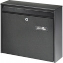 Boite aux lettres Mail 5877 W H.322mm B.362mm T.100mm Acier blanc DIN C4