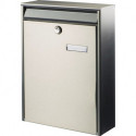 Boite aux lettres Berlin 3777 NI H.400mm B.285mm T.105mm Inox DIN C4