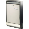 Boite aux lettres Berlin-Set 37770 NI H.500mm B.285mm T.105mm Inox DIN C4