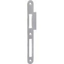 Plaque de frappe à rabat B 9000 Inox rd B.24xL.216mm DIN Gauche BKS