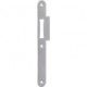 Plaque de frappe à rabat B 9000 FA Inox rd B.24xL.216mm DIN Gauche BKS