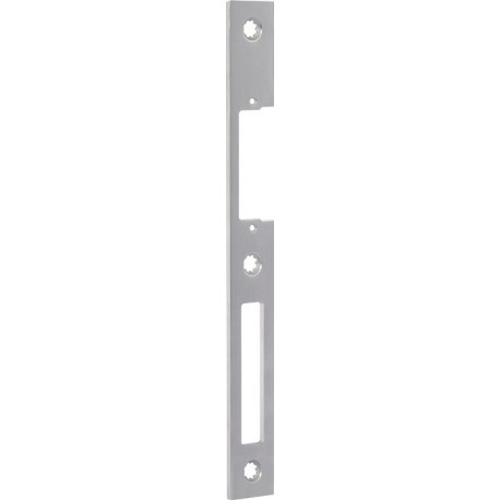 Plaque de frappe.Secury VA B.24xL.216mm carré DIN Gauche F-St.BKS