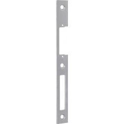 Plaque de frappe.Secury VA B.24xL.216mm carré DIN Droite F-St.BKS