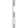 Plaque de frappe.Secury VA B.24xL.216mm carré DIN Gauche U-St.BKS