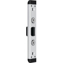 Plaque verrouillage serrure 59076 Bolzenr.U-St.24x8mm G/D argenté FUHR