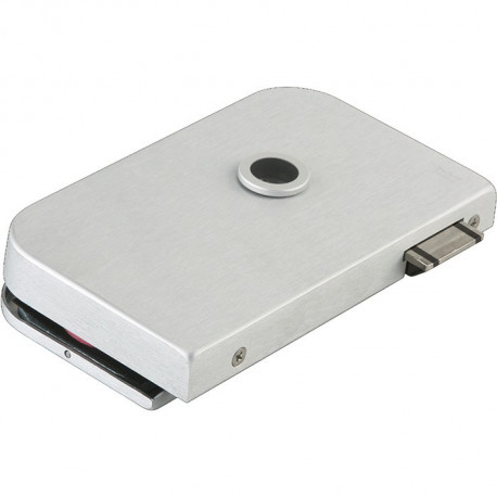 Serrure de porte en verre OFFICE Junior LM Dark Niro PZ DIN droite DORMAKABA