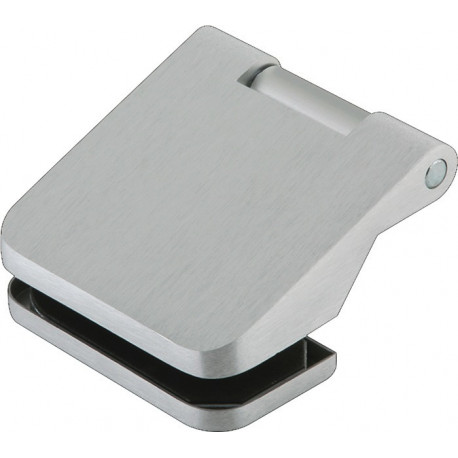Charnière pour porte en verre OFFICE Junior LM argent elox.80kg pour 3 unités .DORMAKABA (Par 2)