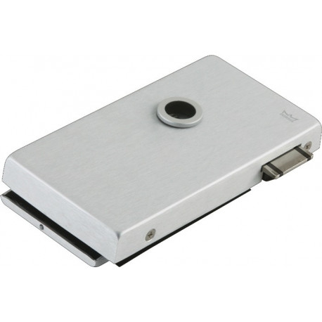 Serrure de porte en verre OFFICE Classic LM Dark Niro PZ DIN gauche DORMAKABA