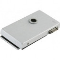 Serrure de porte en verre OFFICE Classic LM Dark Niro UV DIN gauche DORMAKABA