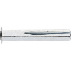 Carré porte Typ B 10x80mm acier galvanisé
