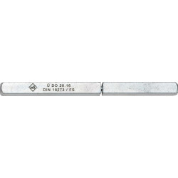 Carré porte Typ Q Carré .9x124mm broche pleine fendue EDI