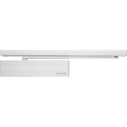Ferme-porte à rail de guidage DC 500, installation standard, côté paumelles EN 1-4 argent EN 1-4