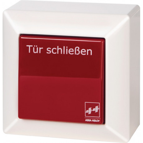 Interrupteur 1316-10 montage en saillie blanc ASSA ABLOY