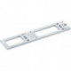Plaque de montage pour TS 4000/TS 5000 blanc 9016 GEZE