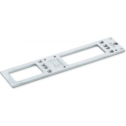 Plaque de montage pour TS 4000/TS 5000 blanc 9016 GEZE