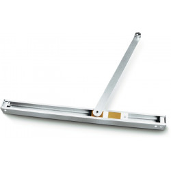 Glissière pour T-Stop pour TS 3000 V u.TS 5000 blanc 9016 GEZE