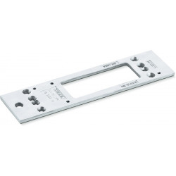 Plaque de montage argenté pour TS 3000 GEZE