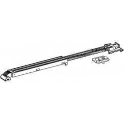 Kit d'adaptation rail de guidage ECline ISM / ISM BG GEZE