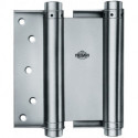 Charnière pour porte battante à ressort hélicoïdal modèle M acier, chromé jaune, taille 28 50 mm double effet