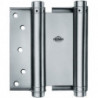 Charnière pour porte battante à ressort hélicoïdal modèle M acier, chromé jaune, taille 28 50 mm double effet