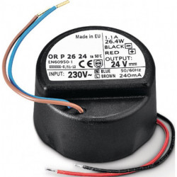 Bloc d'alimentation système de contrôle d'accès NT 1.1 A-24 V UP noir bloc d'alimentation encastré