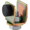 Butée de rail 100 P profil 100 acier galvanisé HELM