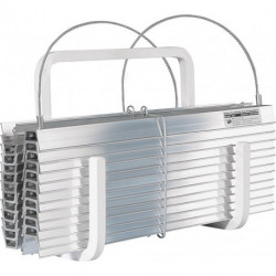 Rangememnt Kletter-Fix KF N aluminium 15 échelons charge totale max 300 kg