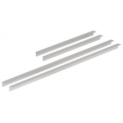 Support de linteau adapté à la glissière.GSR BG XEA argenté P600 DORMAKABA