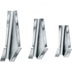 Equerre renforcé KNAG130-B Dimensions 125 x 80 x 2 mm ETA 06/0106 galvanisé à chaud SIMPSON STRONG TIE