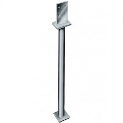 Pied de poteau PILG 90x60x110mm acier galvanisé - A sceller